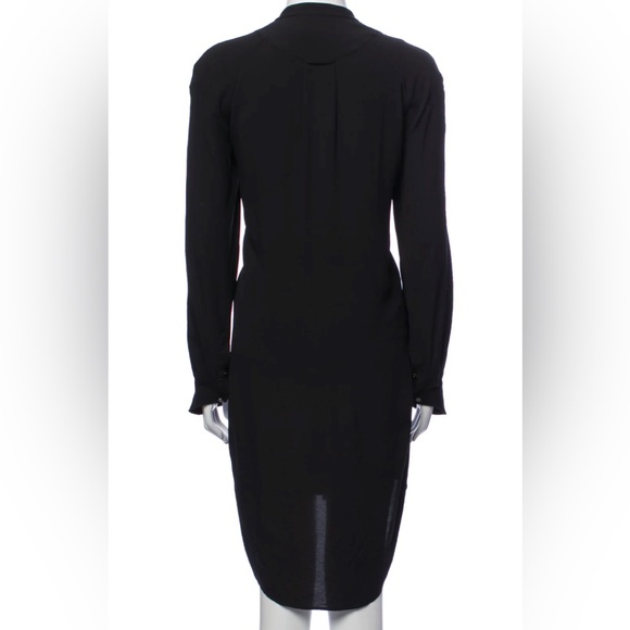 ALEXANDER MCQUEEN Silk Knee-Length Dress | Sz: M - Picture 2 of 9